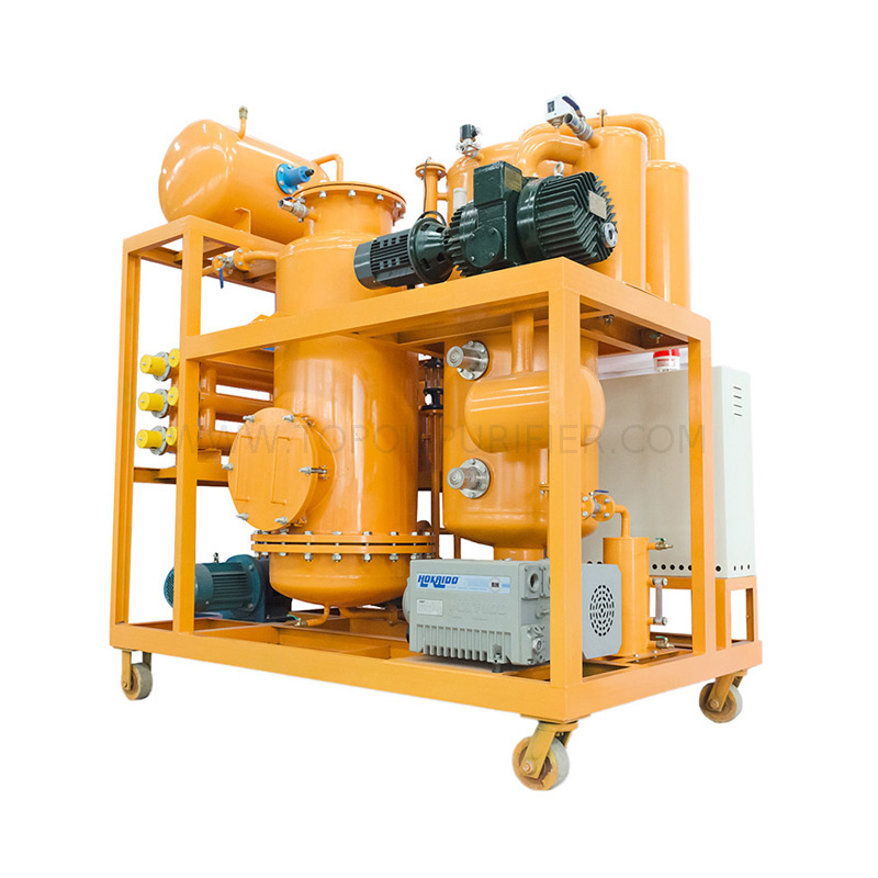 ZYD-I-A PLC Fully Automatic Transformer Oil Reclaiming Machine