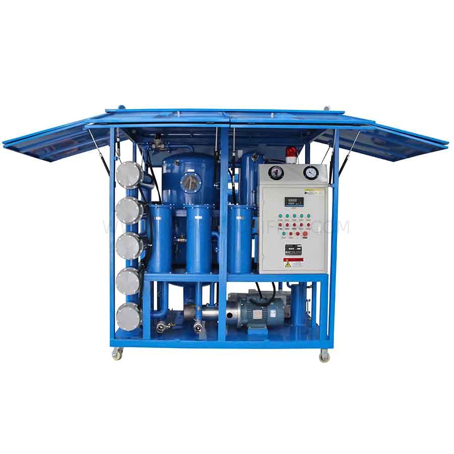 TY-W Fully Enclosed Turbine Oil Purification Plant